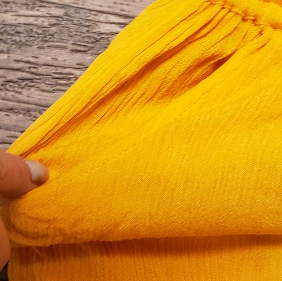 ELAN BANDEAU ROMPER | Size Small | Tangerine 🍊 - Picture 4 of 5